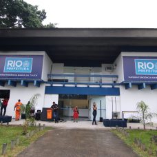 A fachada da Superintendência da Barra