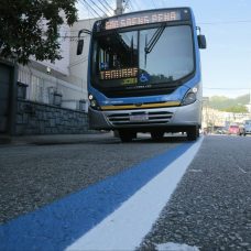 Rua Teodoro da Silva teve redução de duas para uma faixa de BRS. Foto: Marcos de Paula / Prefeitura do Rio