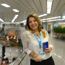 Danielle Lopes ficou desempregada por três anos e se recolocou no mercado com ajuda do CMTE. Foto: Marco Antonio Rezende / Prefeitura do Rio