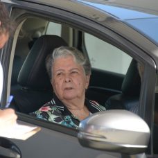 campanha vacinação gripe drive thru