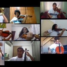 Orquestra de alunos da rede municipal do Rio lança vídeo com música de Guilherme Arantes