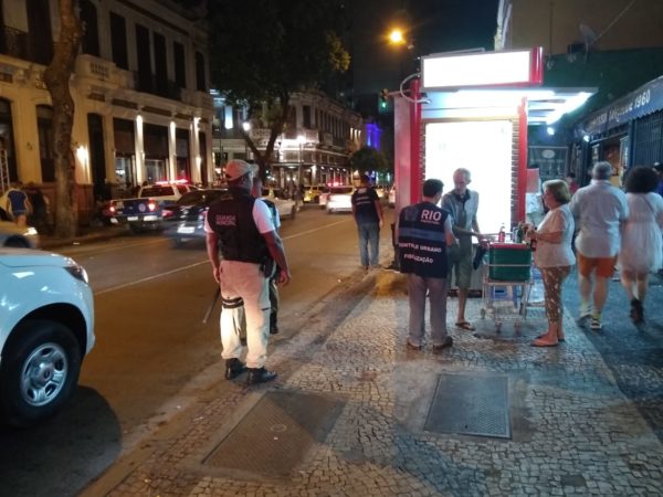 Agentes da CCU atuam nas ruas da Lapa
