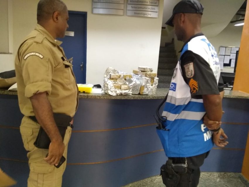 Agentes do Programa Rio+Seguro apreendem 20kg de maconha em Copacabana