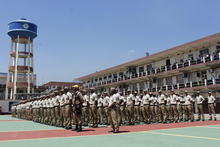 Cerimônia de formatura de 248 guardas municipais