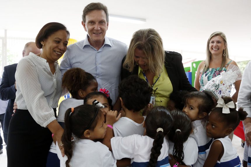 Prefeito Marcelo Crivella participa da inauguração da unidade em senador Camará