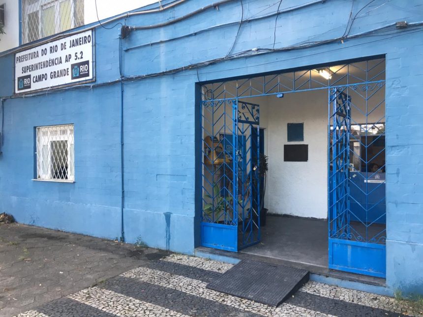 O posto de atendimento reformado em Campo Grande
