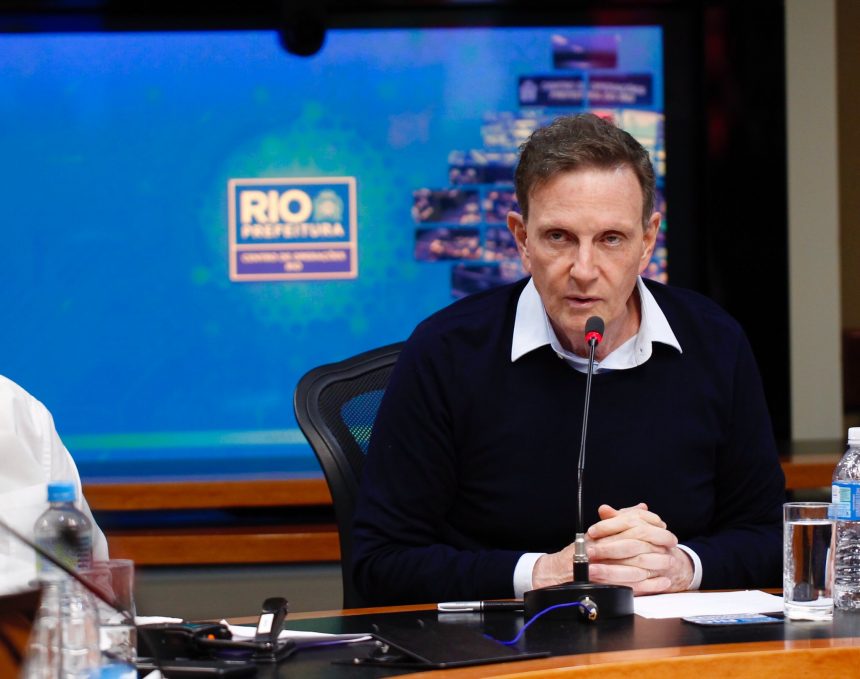 O prefeito Marcelo Crivella