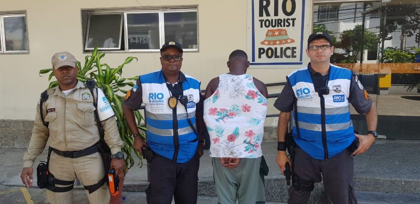 Rio Mais Seguro detém acusados de roubo e furto em Copacabana