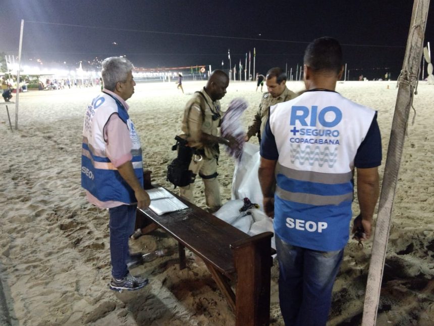 Viradão do Rio Mais Seguro - Ações de fiscalização e conservação em vias de Copacabana e Leme