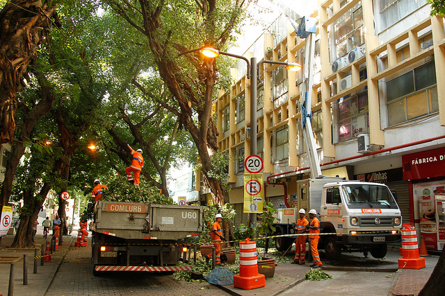 Cuidar da Cidade na Praça Saens Peña