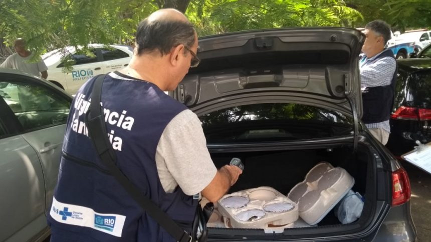 Fiscais da Vigilância Sanitária atuam na Zona Sul do Rio