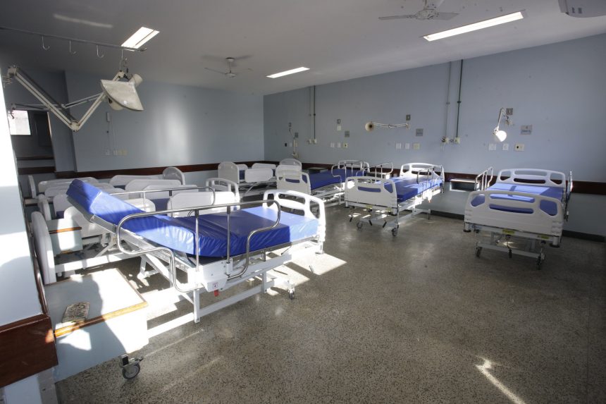 Leitos de geriatria do Hospital Municipal Barata Ribeiro