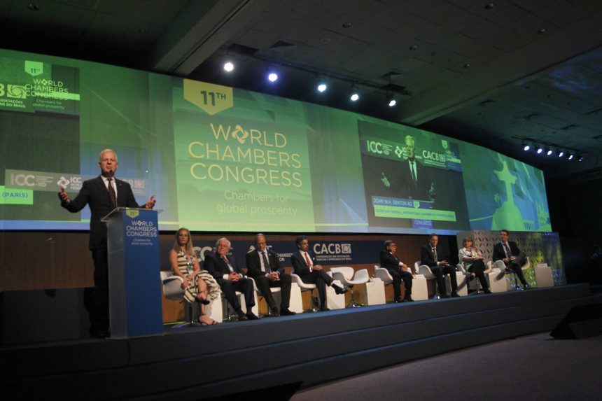 Abertura do Congresso Mundial das Câmaras de Comércio