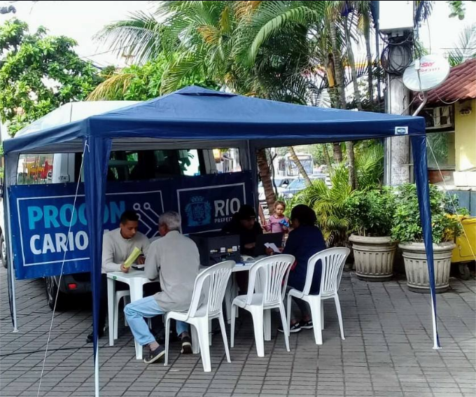 Procon Carioca promove atendimentos itinerantes em defesa do consumidor. Foto: divulgação