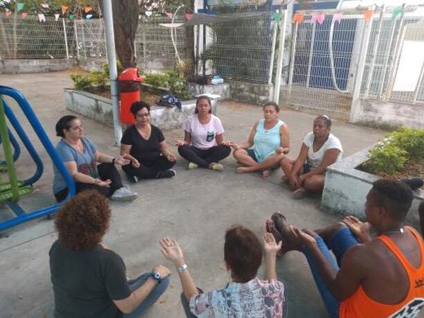 Meditação semanal na CF Maria Sebastiana de Oliveira