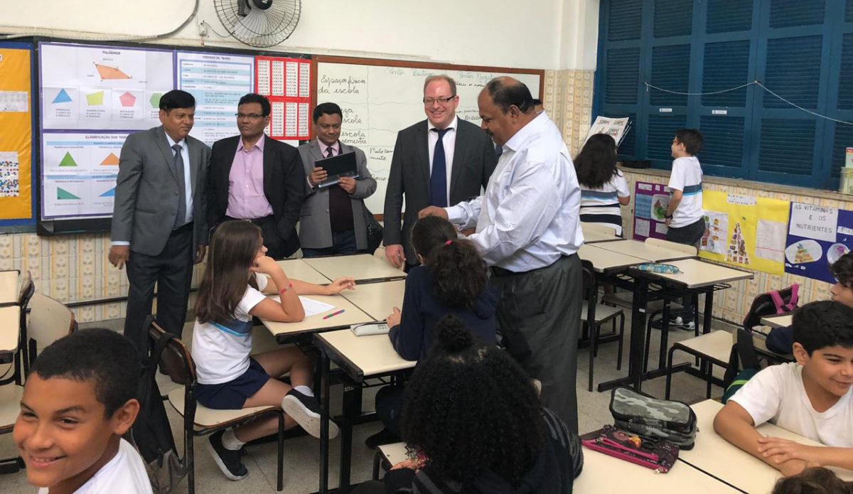 Escola da Prefeitura do Rio é selecionada como exemplo nacional para receber visita do Ministro da Educação de Bangladesh
