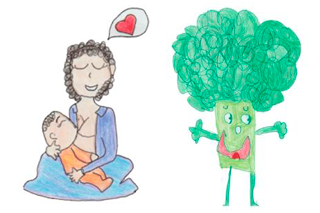 Alunos de escolas da Prefeitura do Rio criam mascotes do projeto “Amamenta – Alimenta Rio 2019”