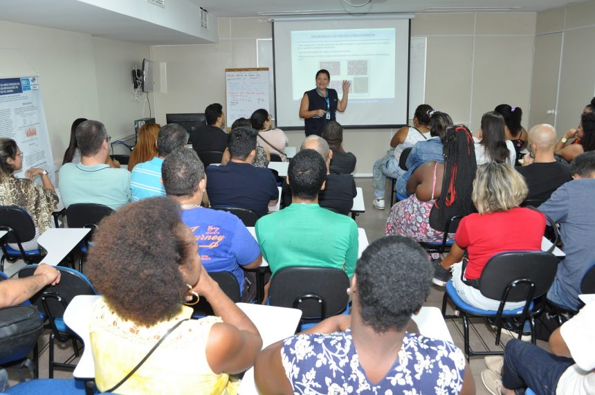 Curso de capacitação da Vigilância Sanitária. Foto: divulgação