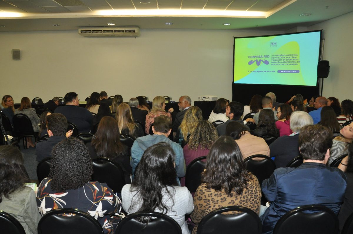 Convisa reúne 500 conferencistas em encontro nacional sobre vigilância sanitária. Foto: Nelson Duarte / Prefeitura do Rio