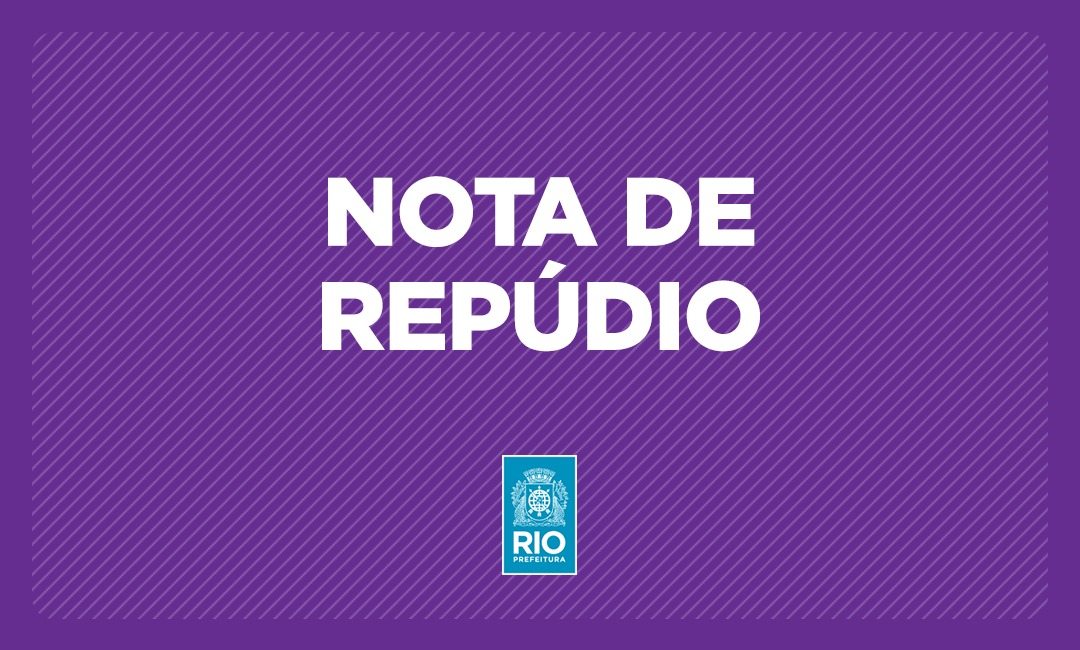 Nota de repúdio