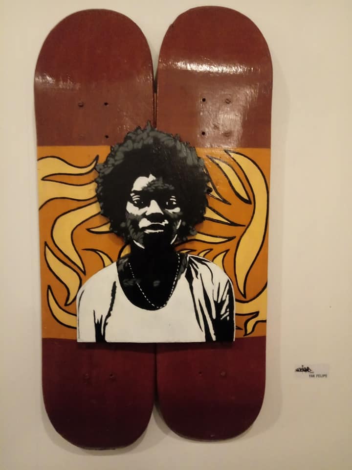 Obra exposta na Multigrab Expo Shapes