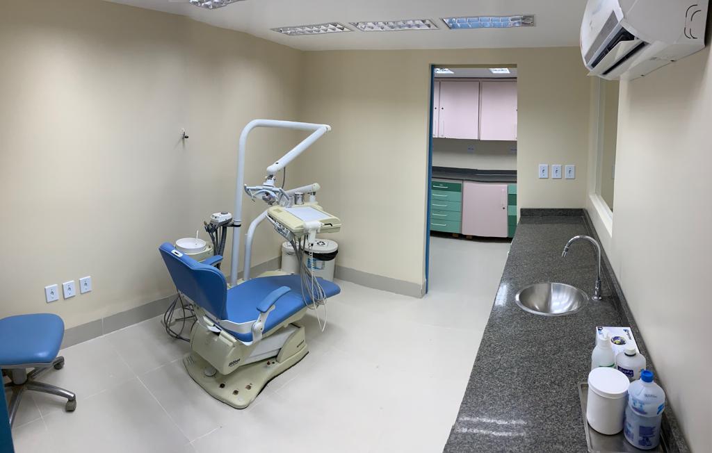 Novo ambulatório de odontologia do Hospital Nossa Senhora do Loreto