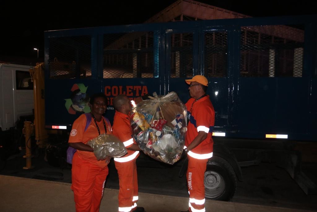 Estudo revelou aumento do percentual de componentes potencialmente recicláveis. Foto: Divulgação / Prefeitura do Rio