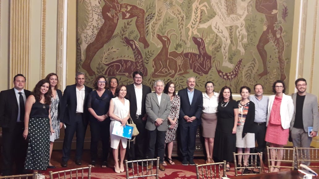 Representantes de instituições brasileiras e internacionais participam de reuniam sobre Rio Capital Mundial da Arquitetura Foto: Divulgação