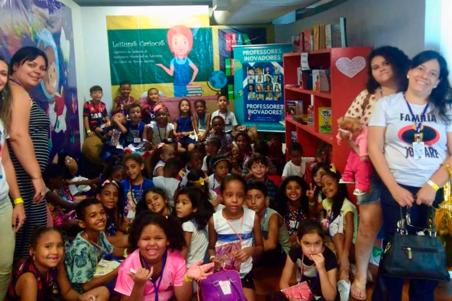 Escolas municipais vivenciam atividades de literatura, teatro e educação na LER – Salão Carioca do Livro