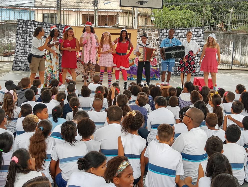 Auto de Natal da Guarda Municipal em escolas: diversas apresentações programadas. Foto: divulgação