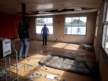 Fiscalização encontrou no Mercado do Produtor ambientes com aspecto ruim. Foto: divulgação / Seop