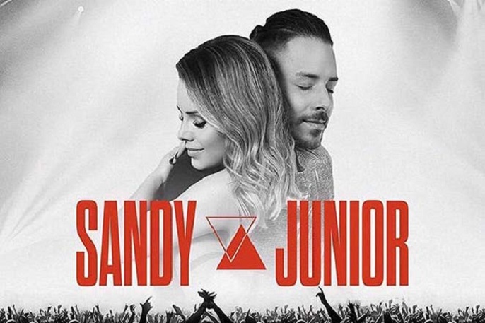Imagem oficial de divulgação do show de Sandy e Junior. Foto: reprodução do site http://sandyejunior.com.br/