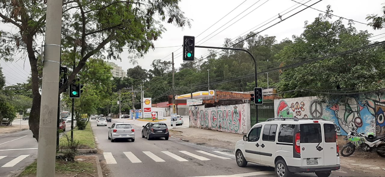 Sinal de trânsito era demanda antiga de moradores da região. Foto: Divulgação/CET-Rio