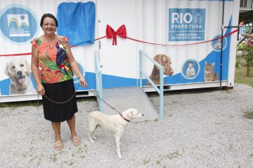Moradora de Campo Grande, Valéria Nunes da Cunha levou o cãozinho Joe para ser tratado