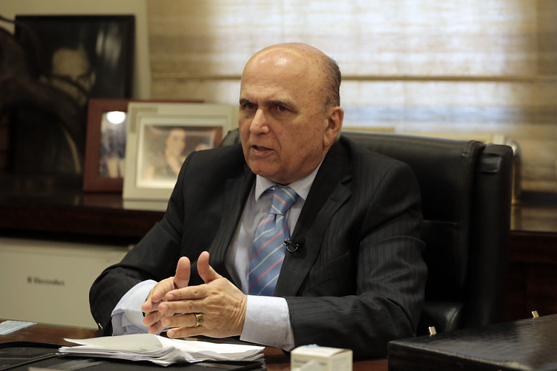 O conselheiro do TCM José Moraes. Foto: Marcos de Paula/Prefeitura do Rio