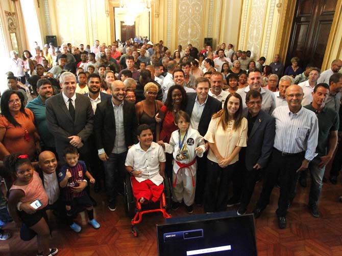 Lei municipal de incentivo ao esporte reduz ISS e IPTU de quem investir no setor. Foto: Marcelo Piu / Prefeitura do Rio