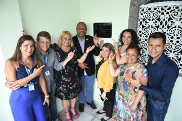 Parte da equipe técnica da SMASDH