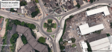 Outra praça já programada para receber o plantio de mudas. Foto: Divulgação/ Parques e Jardins
