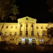 Novo secretariado da gestão de 2025 a 2028 tomou posse no Palácio da Cidade com iluminação especial de fim de ano. Foto: Marcos de Paula / Prefeitura do Rio