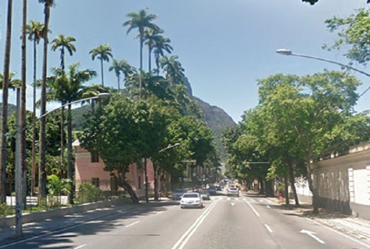 Trecho da Rua Jardim Botânico. Foto: reprodução