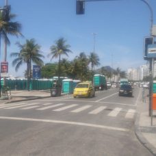 Avenida Atlântica neste feriado de 1 de janeiro de 2020. Foto: divulgação -CET/Rio
