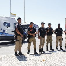 Guarda Municipal no Réveillon 2020. Foto: divulgação