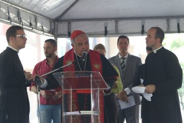 O cardeal arcebispo Dom Orani Tempesta exaltou o exemplo de São Sebastião para todos os cristãos. Foto: Hudson Pontes / Prefeitura do Rio