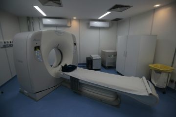 Tomógrafo no Hospital Evandro Freire é 9º inaugurado dos 11 comprados pela Prefeitura. Foto: Marcos de Paula / Prefeitura do Rio
