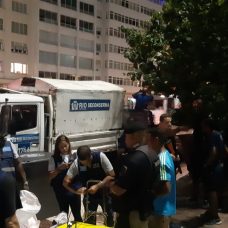 Agentes da Prefeitura em ação no Viradão da Ordem Pública. Foto: divulgação