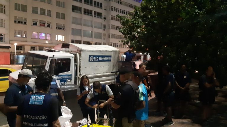 Agentes da Prefeitura em ação no Viradão da Ordem Pública. Foto: divulgação