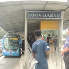 A estação Santa Eugênia reabriu nesta quarta-feira. Foto: Divulgação / Prefeitura do Rio
