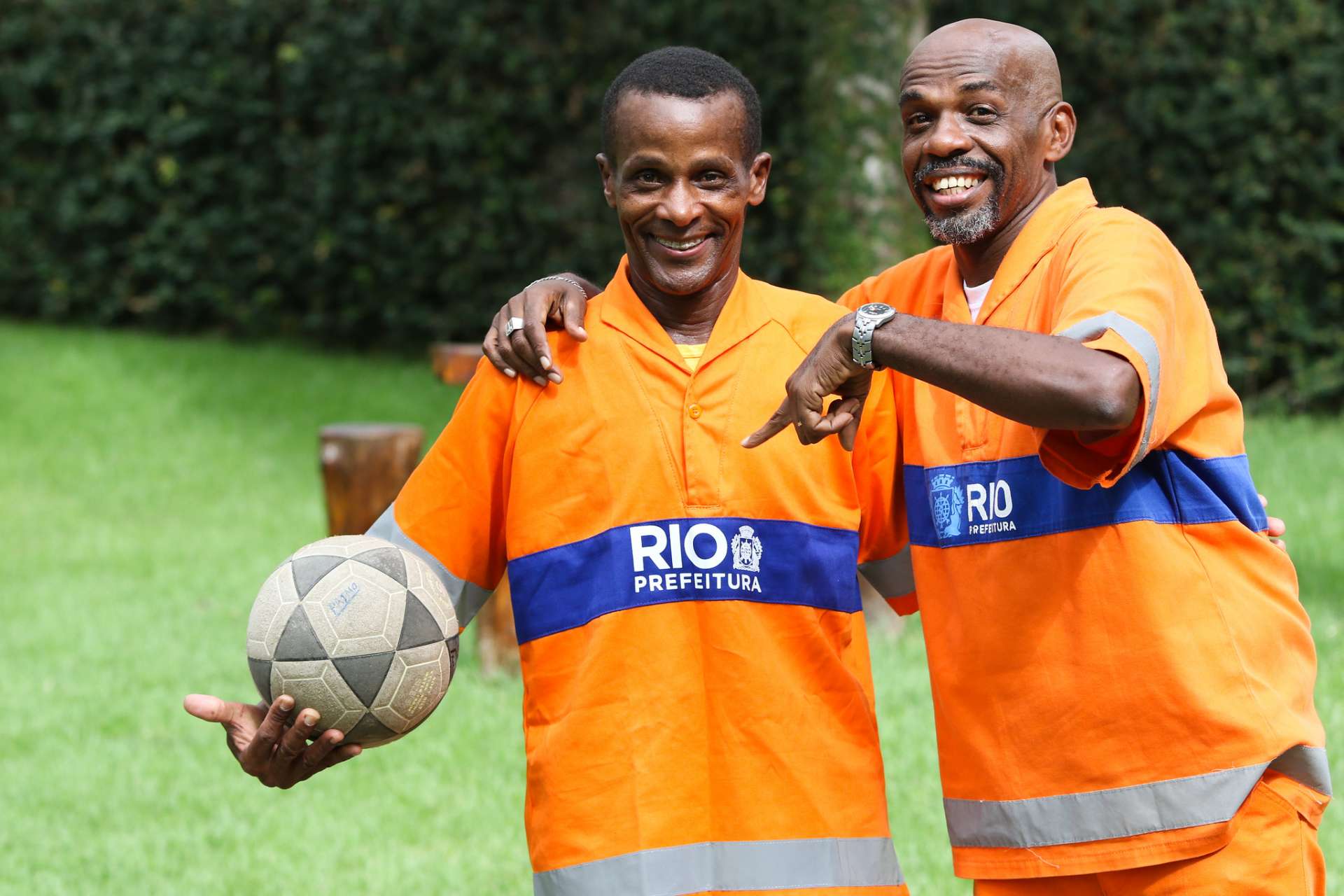 Marcelo Mendes vai se apresentar com Renato Sorriso na Marquês de Sapucaí. Foto: Hudson Pontes / Prefeitura do Rio
