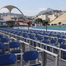 Sambódromo está pronto para receber o desfile das escolas de samba Foto: Hudson Pontes / Prefeitura do Rio