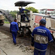 A pavimentação das ruas é um pedido antigo dos moradores. Foto: Marcos de Paula / Prefeitura do Rio
